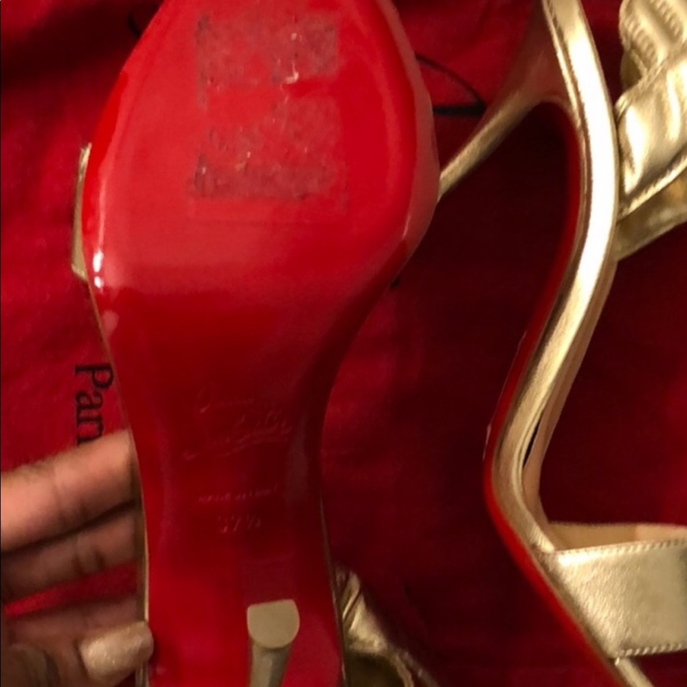 Christian Louboutin Samotresse Red Wings size 7.5